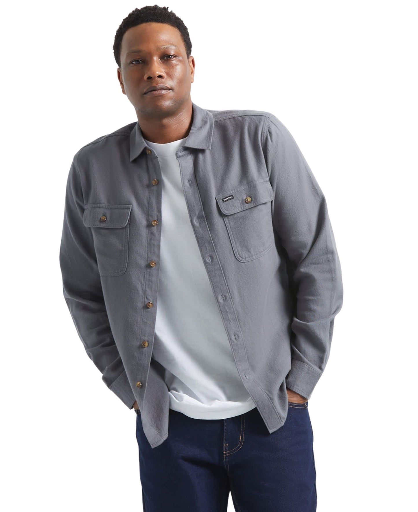 Brixton Bowery Lightweight Ultra Soft Flannel