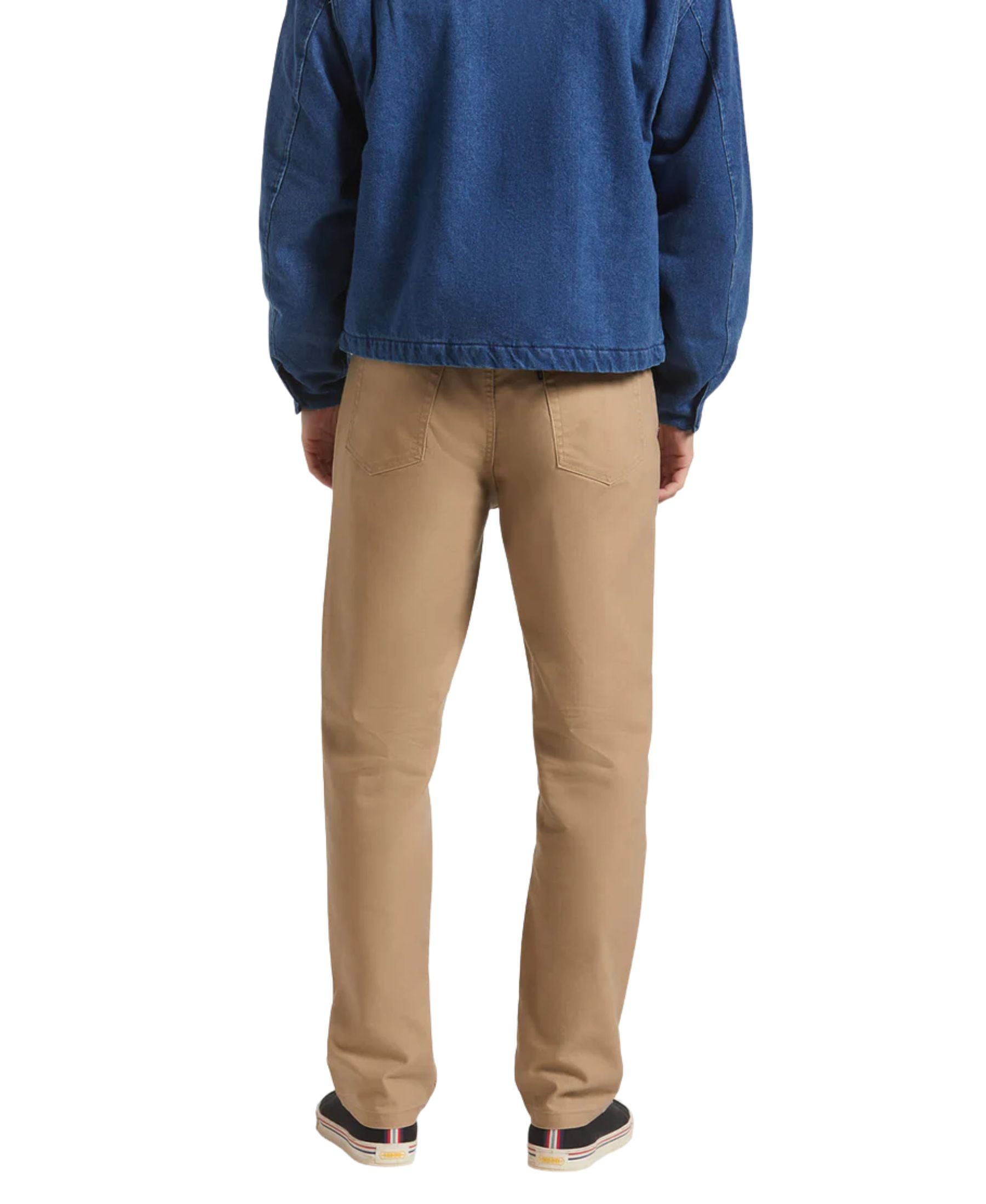 Brixton Builders 5 Pocket Stretch Pant  - KHAKI