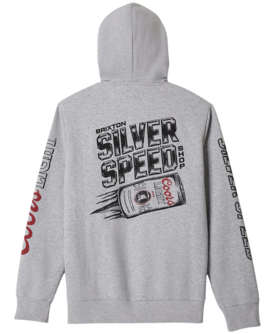 Brixton Coors Light Silver Speed Hoodie