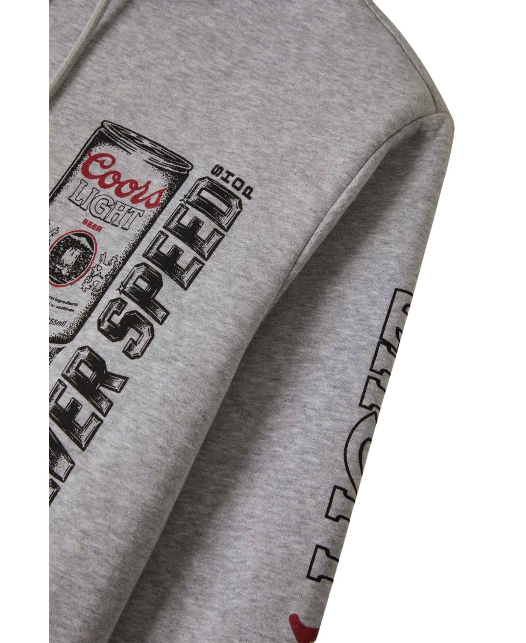 Brixton Coors Light Silver Speed Hoodie