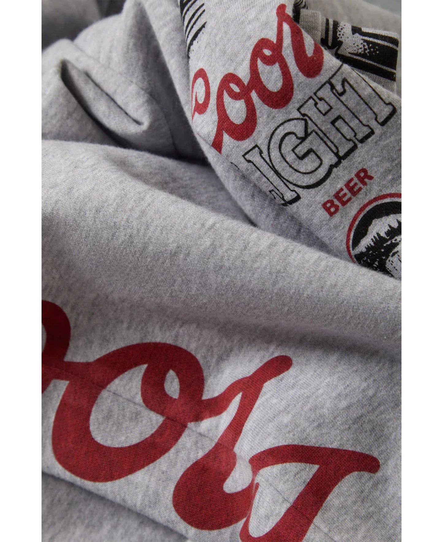 Brixton Coors Light Silver Speed Sweatpant  - Heather Grey