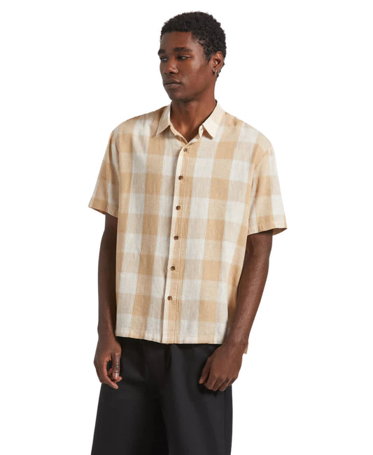 Brixton Cru Linen Blend Shirt