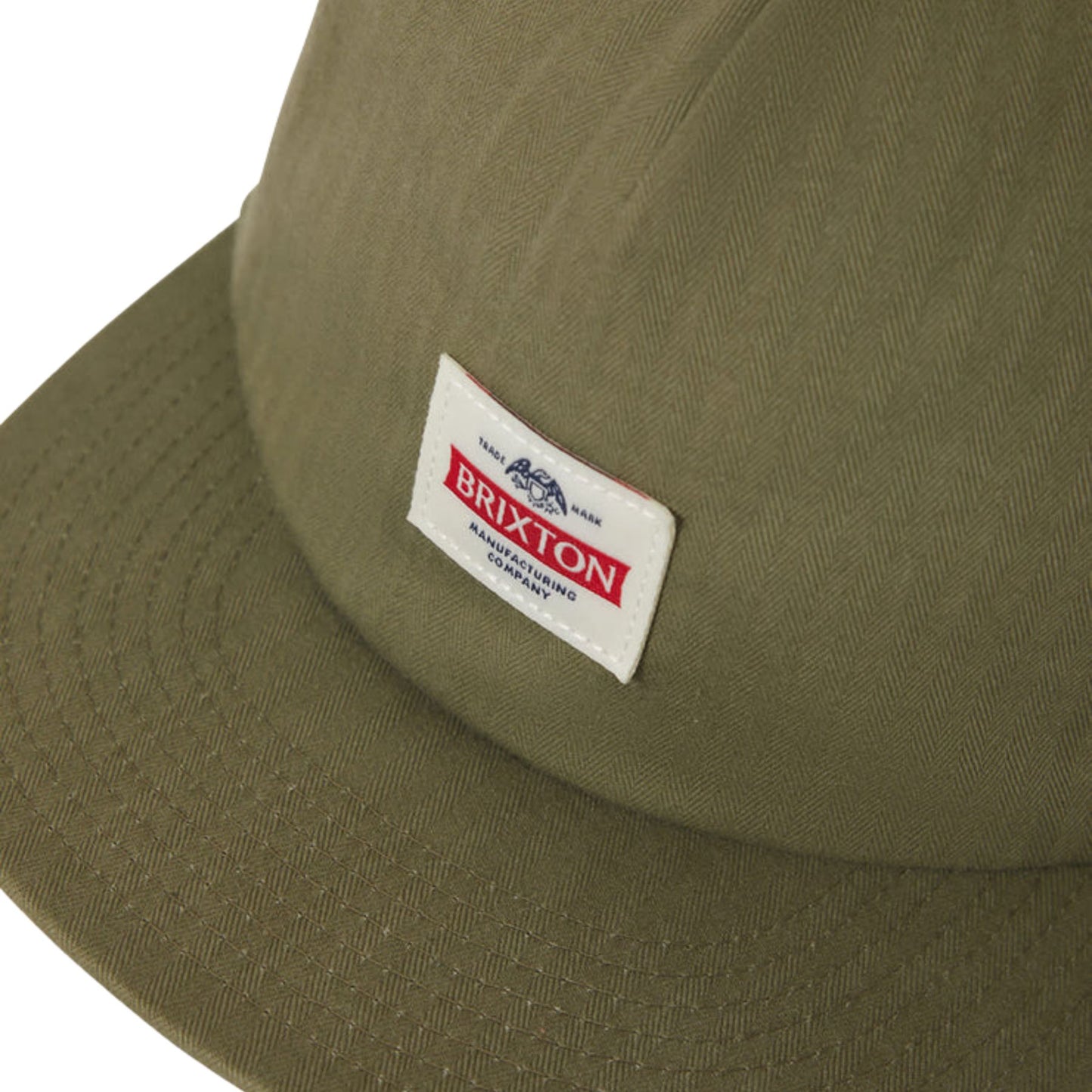 Brixton Pinnacle Snapback - Washed Olive Green