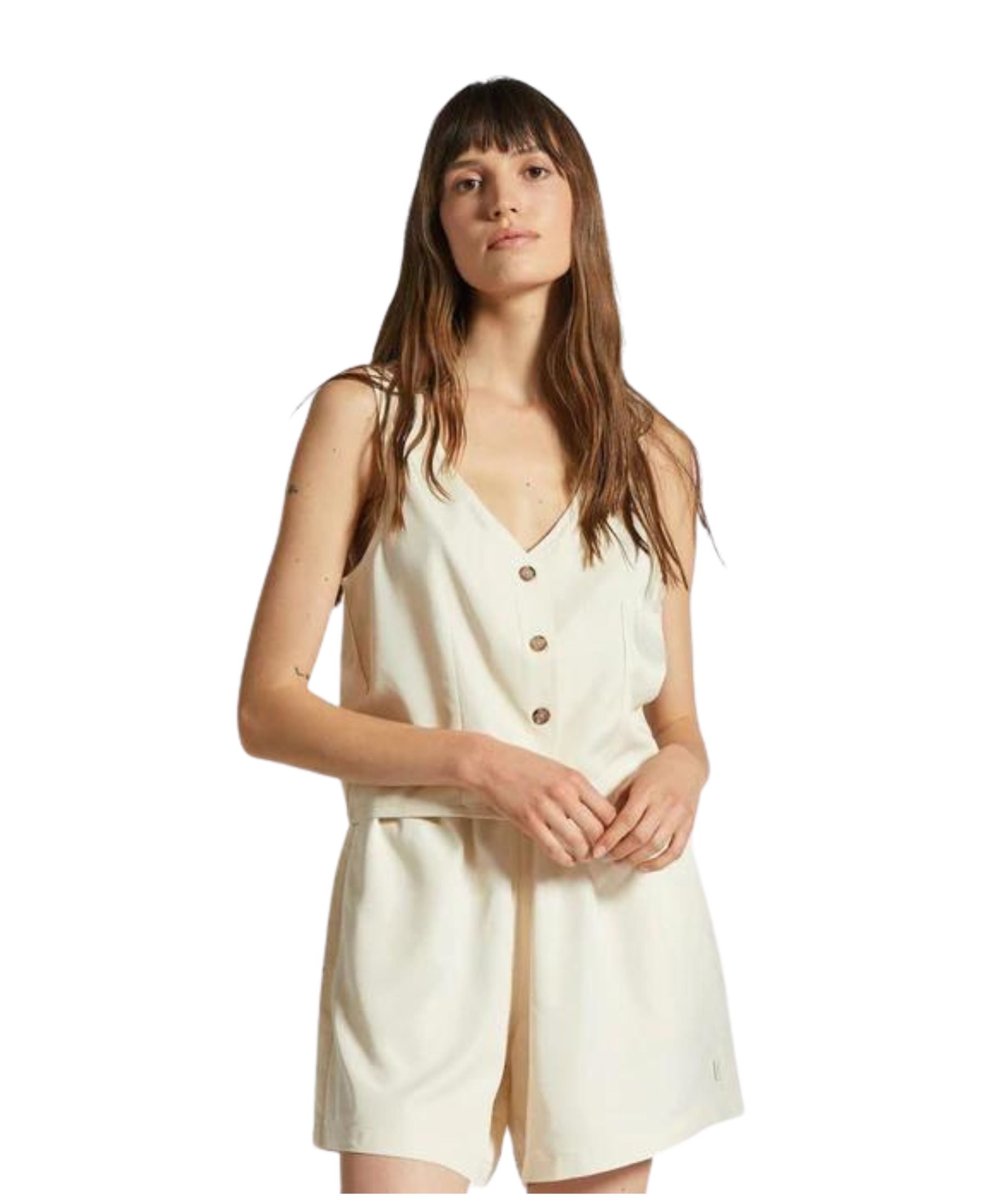 Brixton Polanco Short - White Smoke