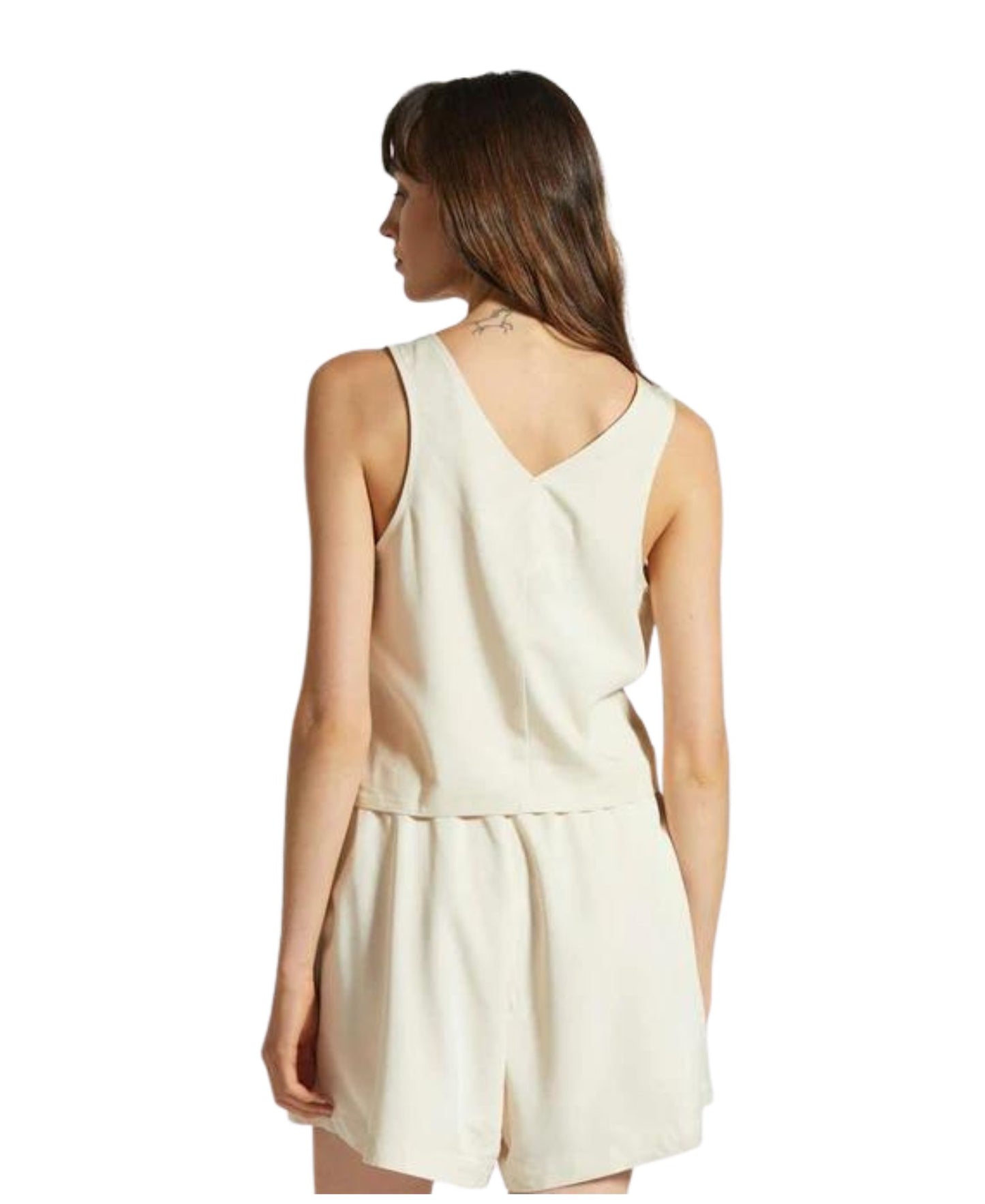 Brixton Polanco Short - White Smoke