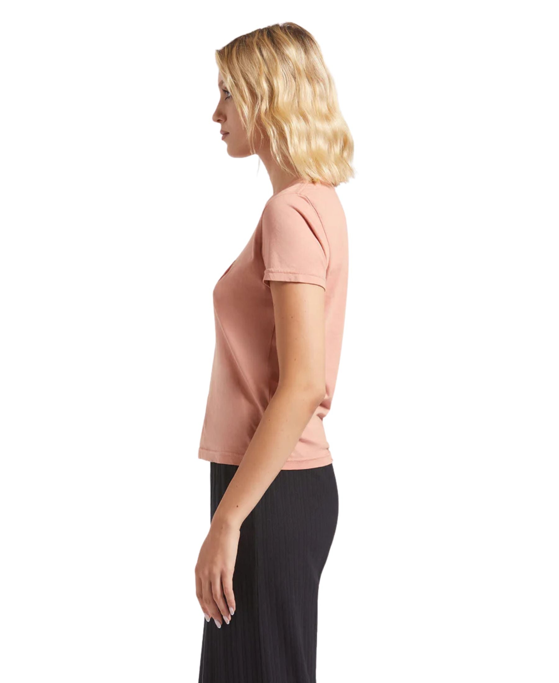 Brixton Women's Tossed Dice Crew Tee - Italian Clay