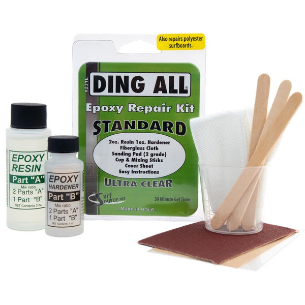 Ding All Standard Epoxy Resin 3oz Repair Kit 
