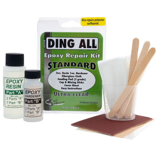 Ding All Standard Epoxy Resin 3oz Repair Kit 