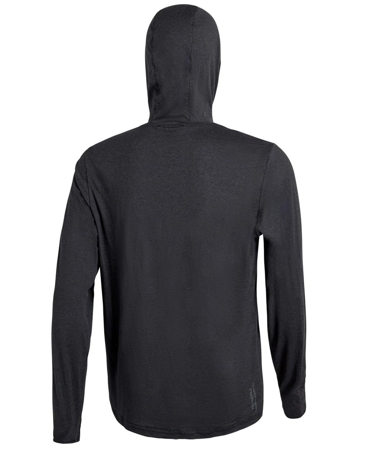 Florence Marine X Adapt Long Sleeve Hooded UPF Shirt - Heather Black