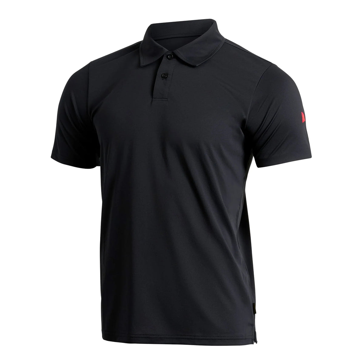 Florence Marine X Airtex Collared Short Sleeve Shirt  - Black