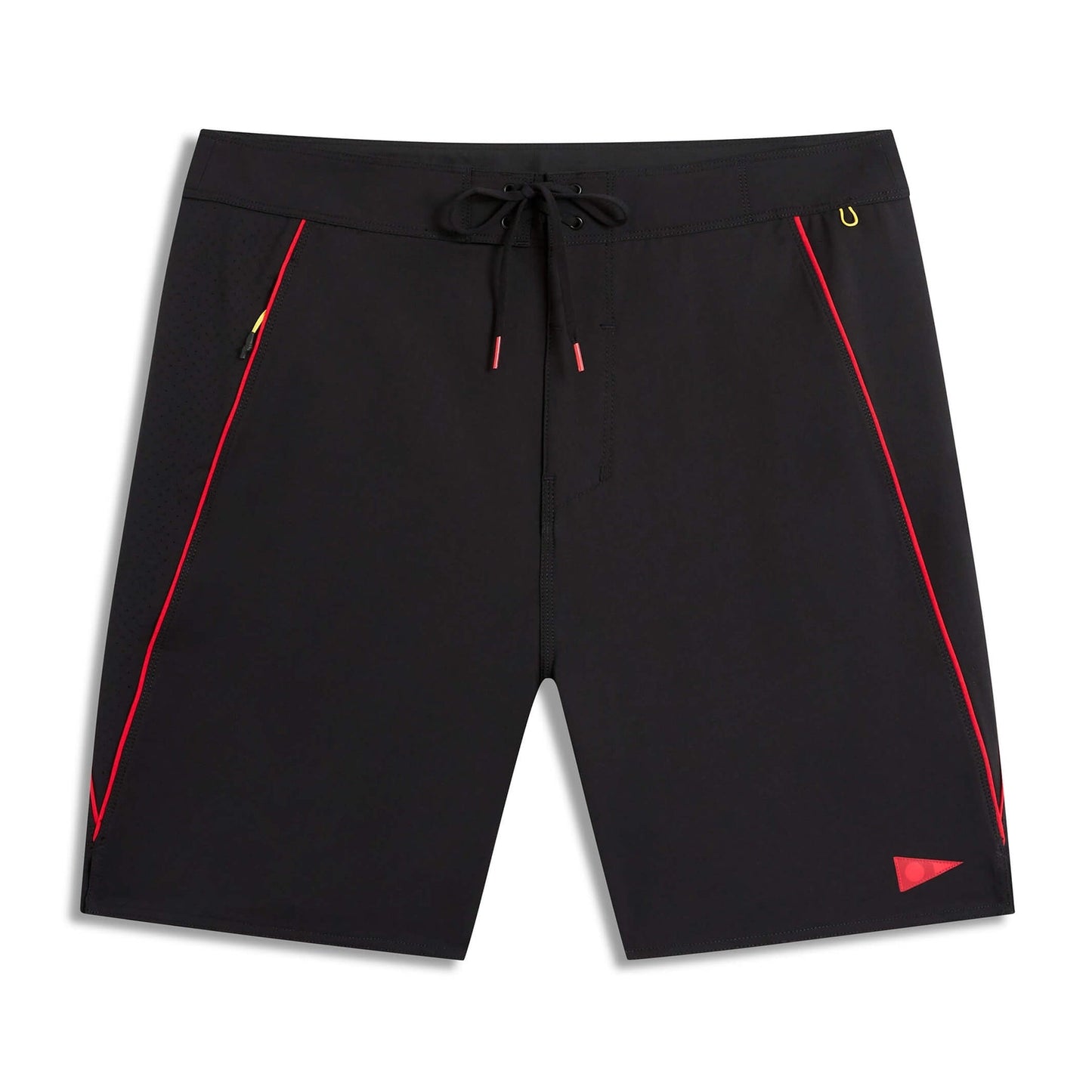 Florence Marine X Airtex Gamma Boardshort - Black Red