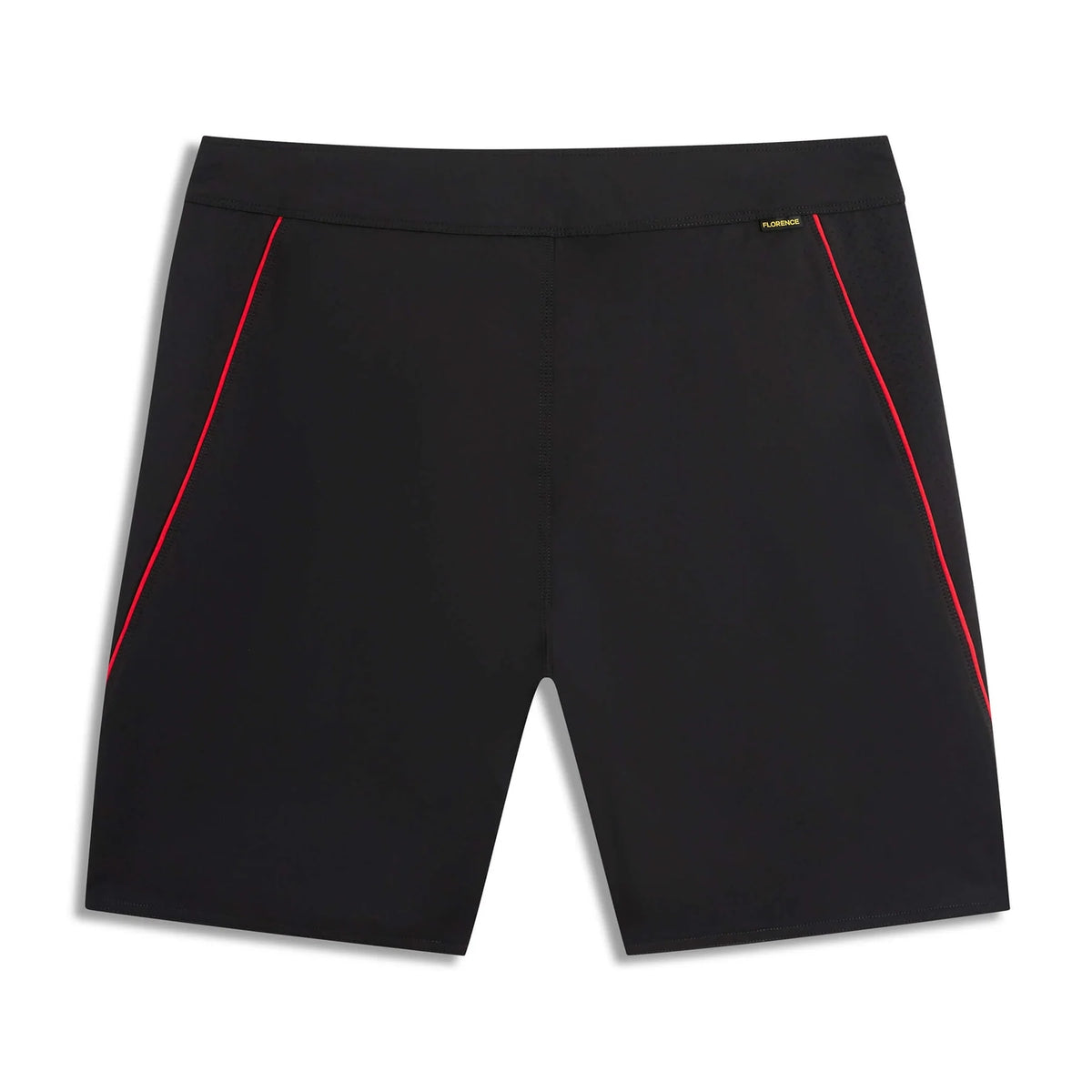 Florence Marine X Airtex Gamma Boardshort - Black Red