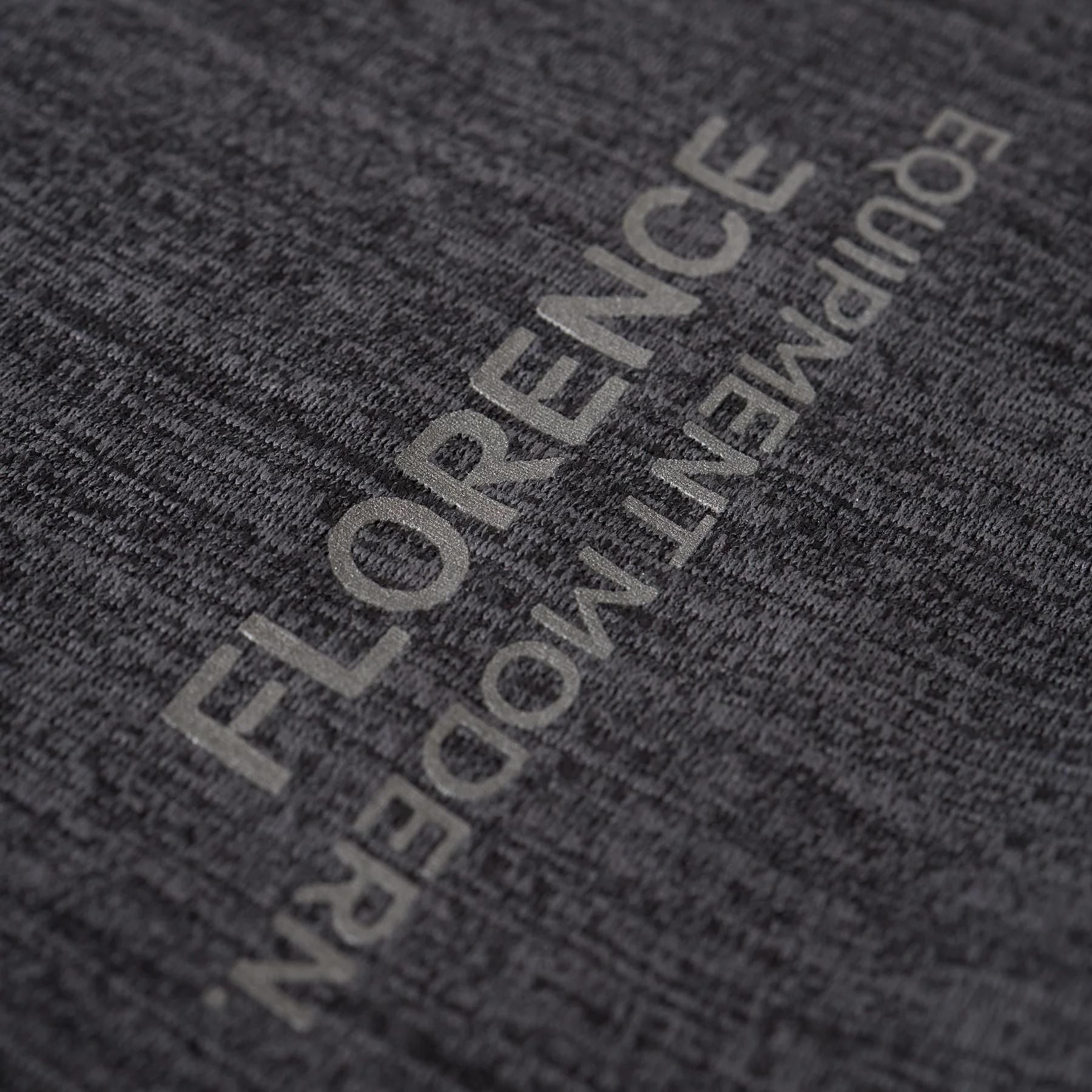 Florence Marine X Airtex Long Sleeve Hooded Shirt - Heather Charcoal