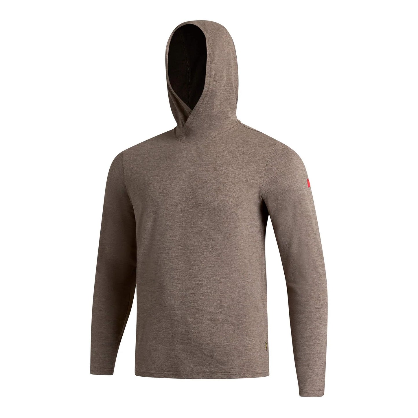 Florence Marine X Airtex Long Sleeve Hooded Shirt - Heather Pumice