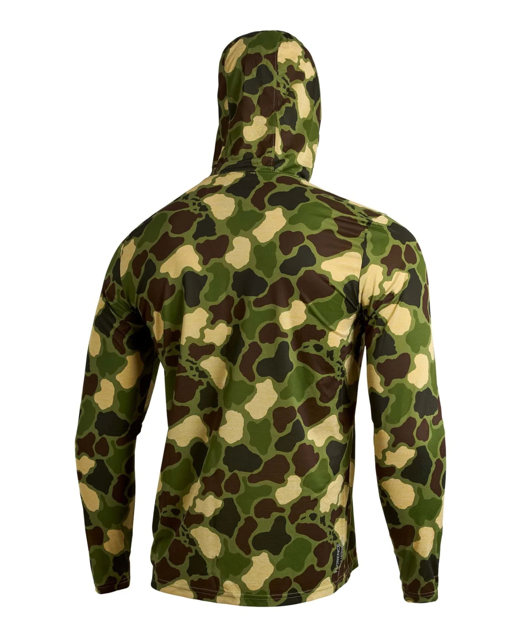 Florence Marine X Airtex Long Sleeve Hooded Shirt - HTR