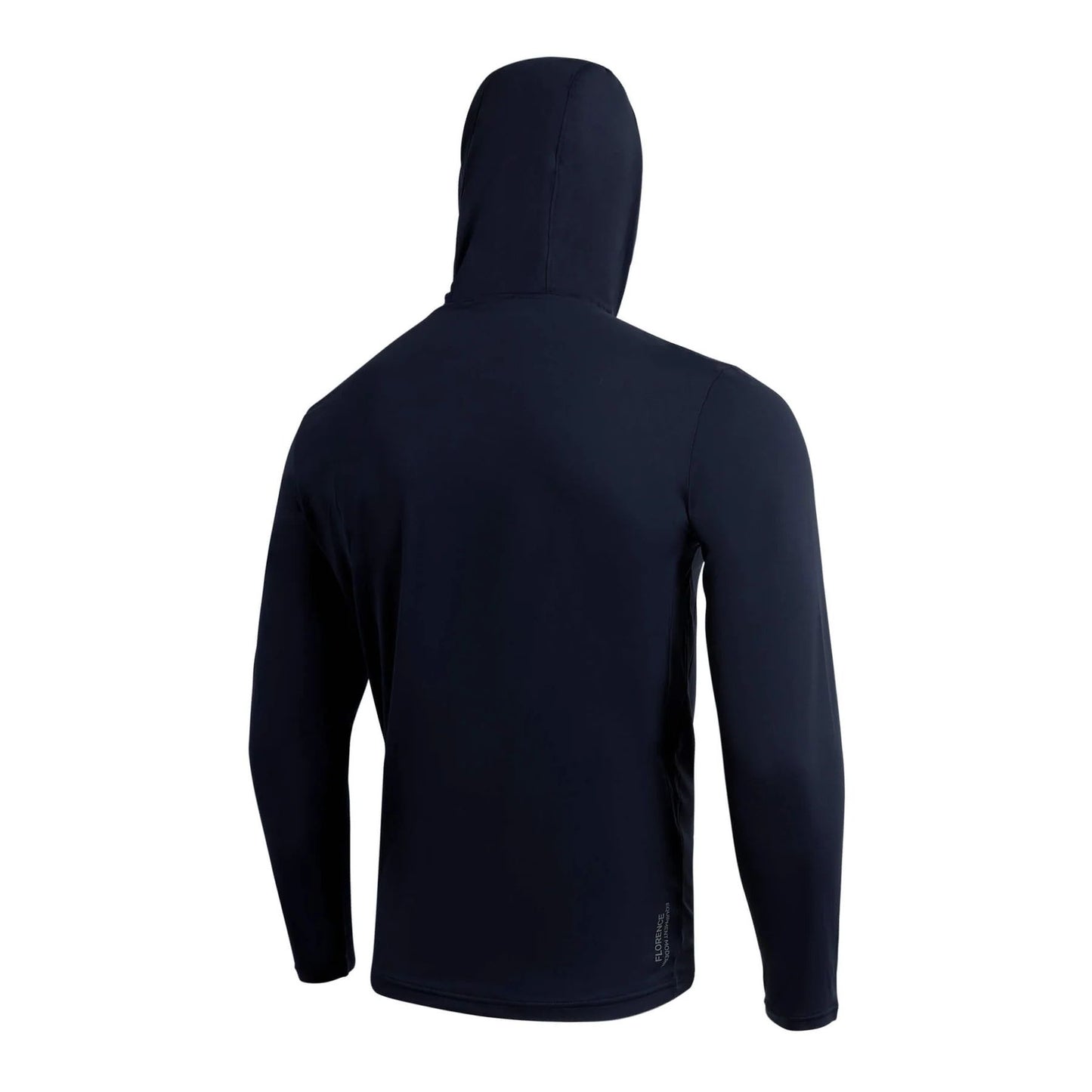 Florence Marine X Airtex Long Sleeve Hooded Shirt - Navy