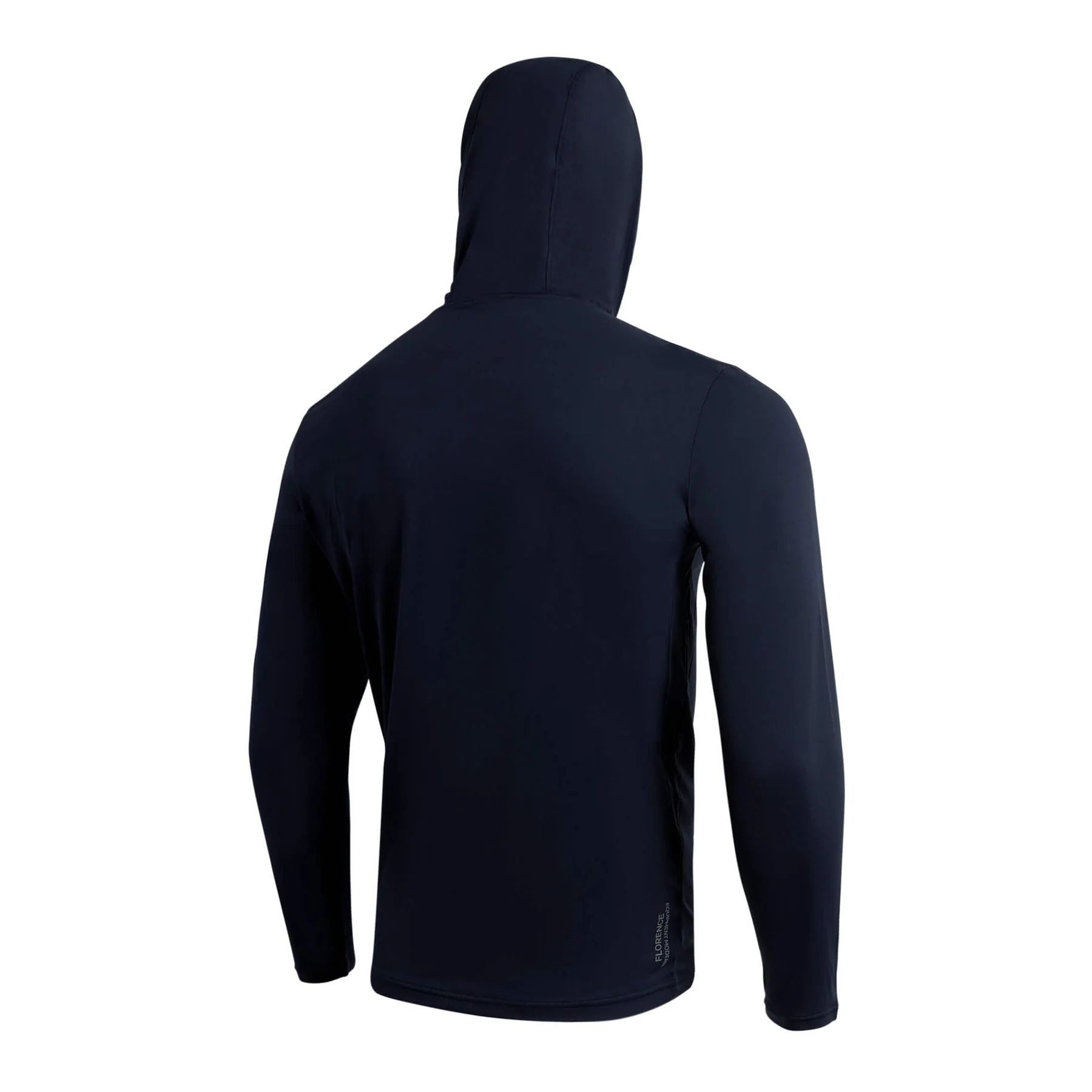 Florence Marine X Airtex Long Sleeve Hooded Shirt - Navy