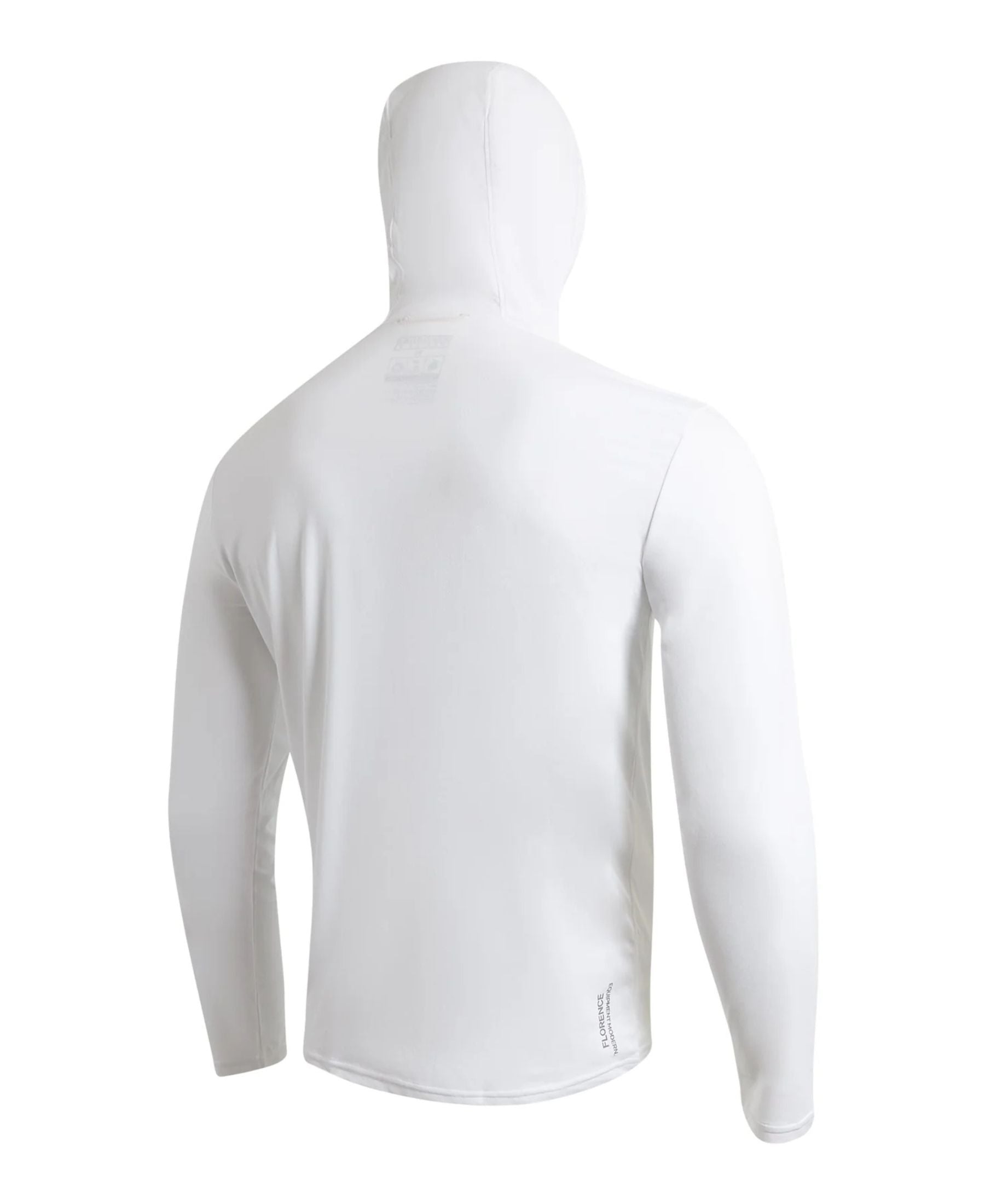 Florence Marine X Airtex Long Sleeve Hooded Shirt - White
