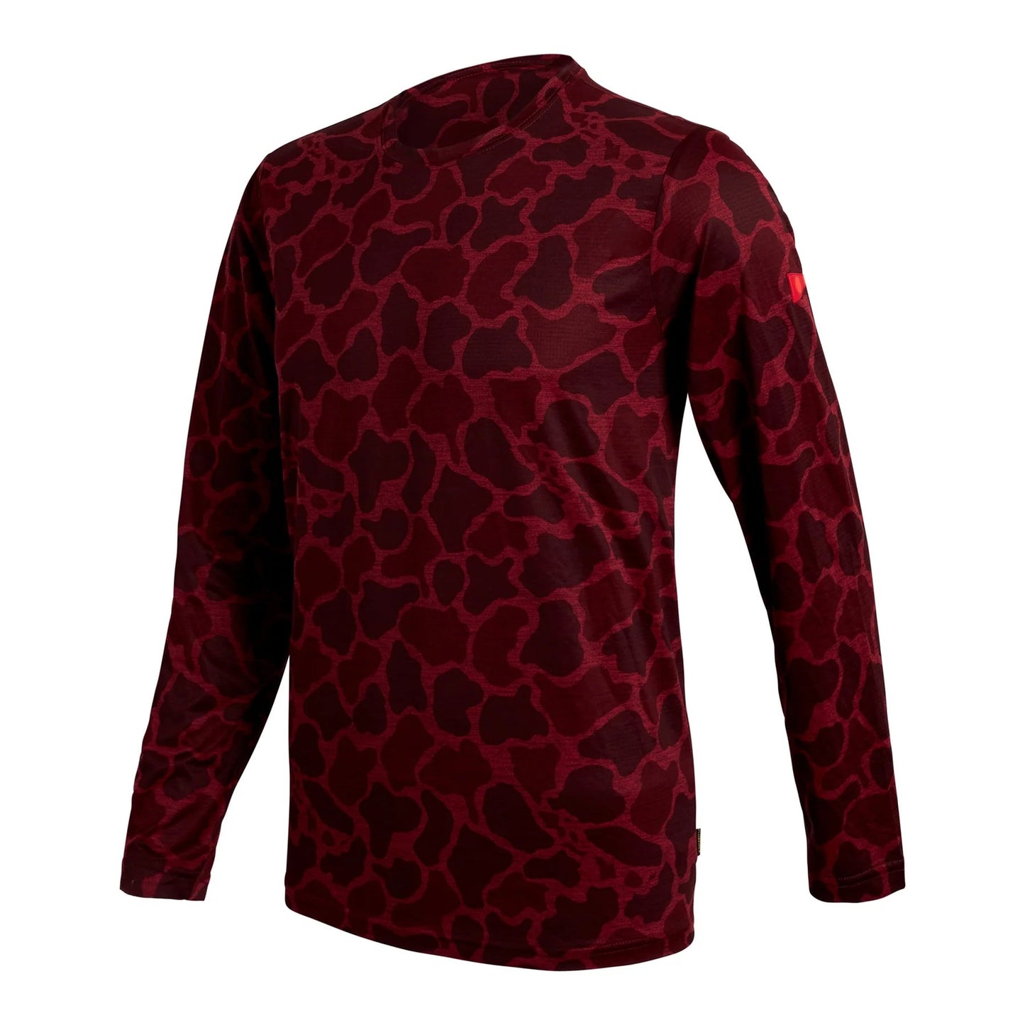 Florence Marine X Airtex Long Sleeve Shirt - Heather Maroon Camo