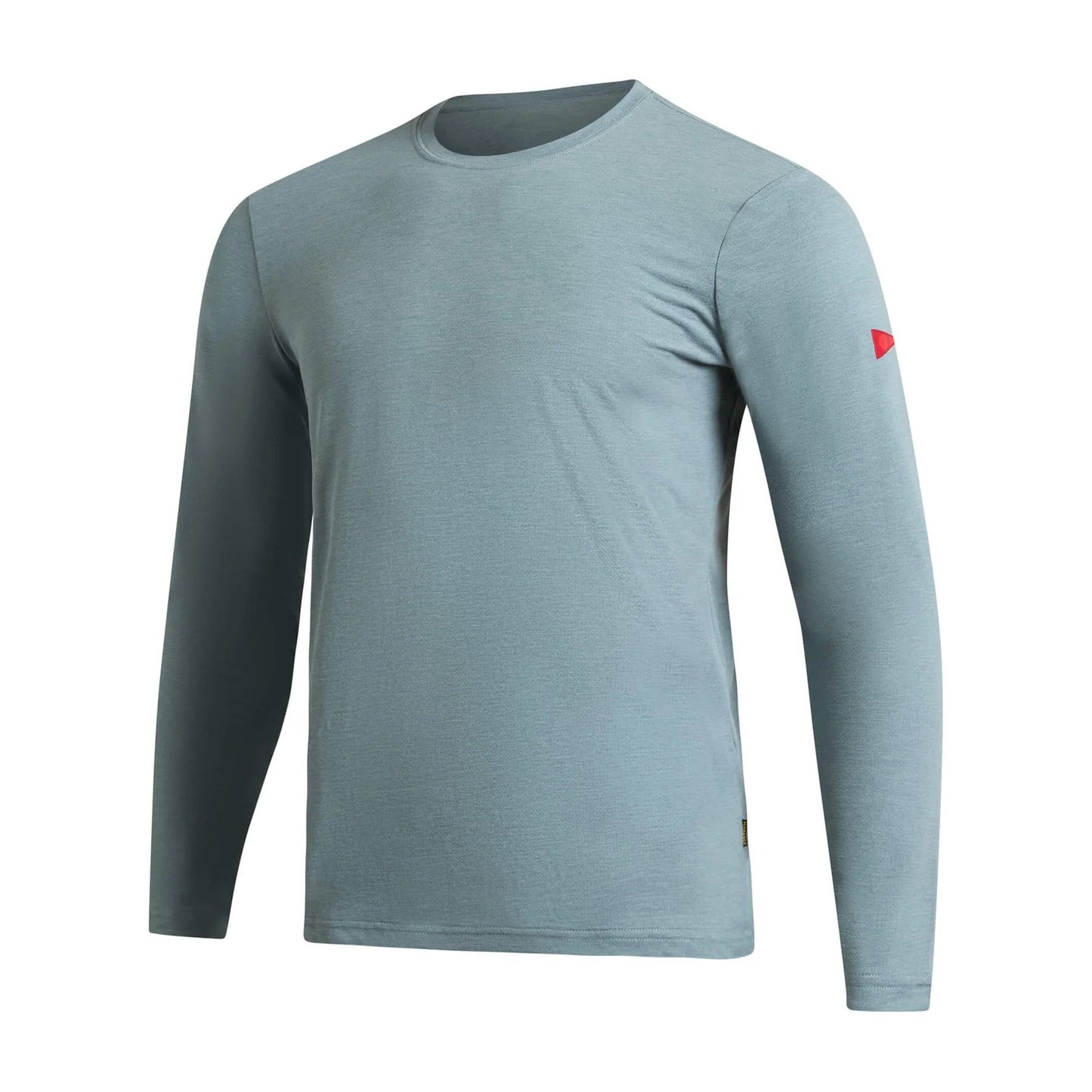 Florence Marine X Airtex Long Sleeve Shirt - Heather Light Sea Blue