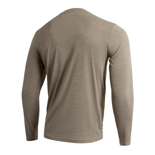 Florence Marine X Airtex Long Sleeve Shirt - Heather Vintage Khaki