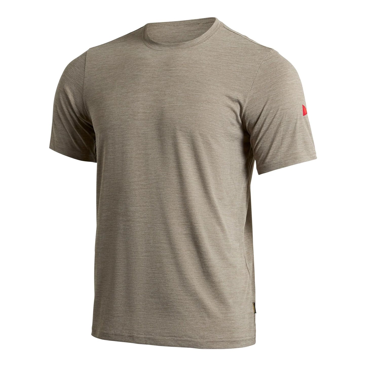 Florence Marine X Airtex Short Sleeve Shirt - Heather Vintage Khaki