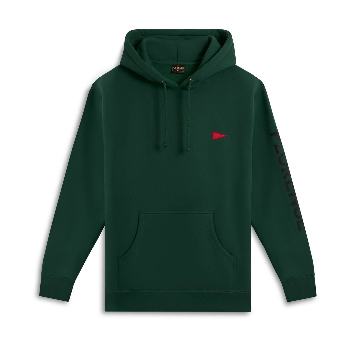 Florence Marine X Burgee Hoodie - Dark Green