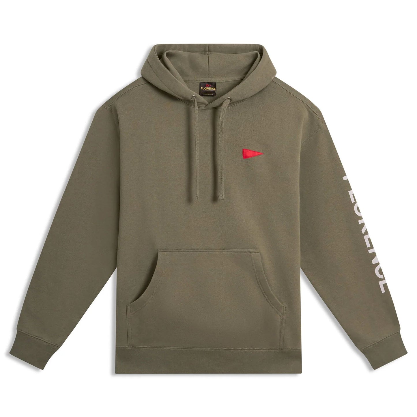Florence Marine X Burgee Hoodie - OD Green