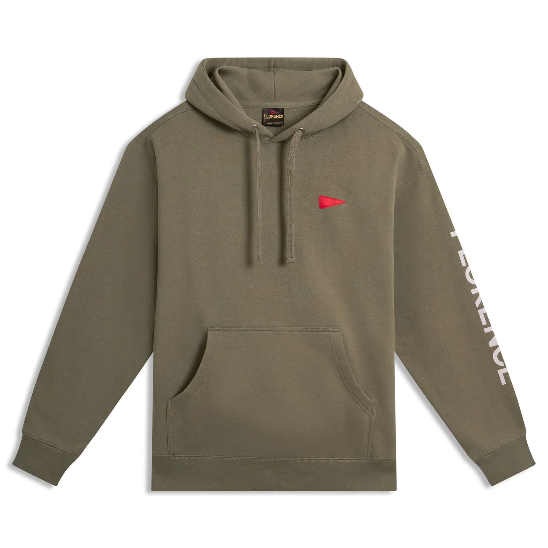Florence Marine X Burgee Hoodie - OD Green