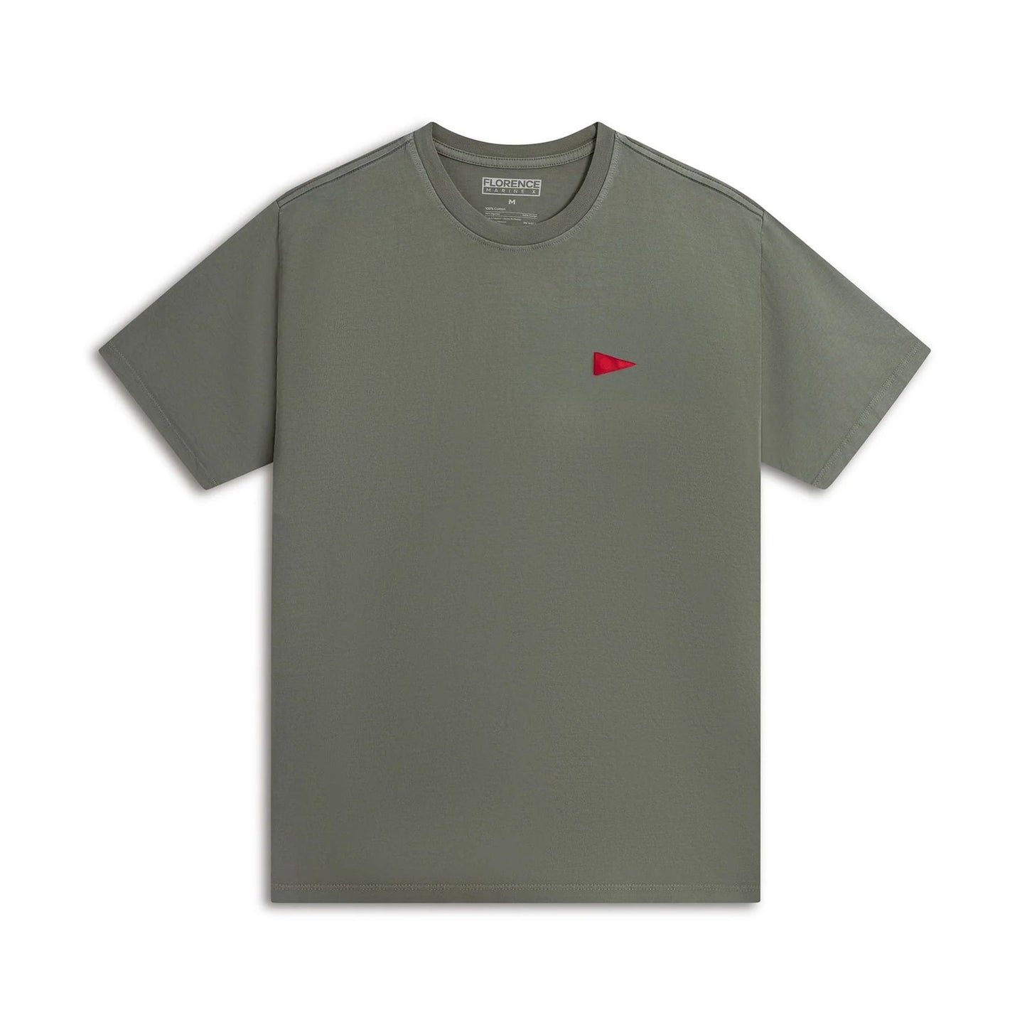 Florence Marine X Burgee Tee - Dark Sage