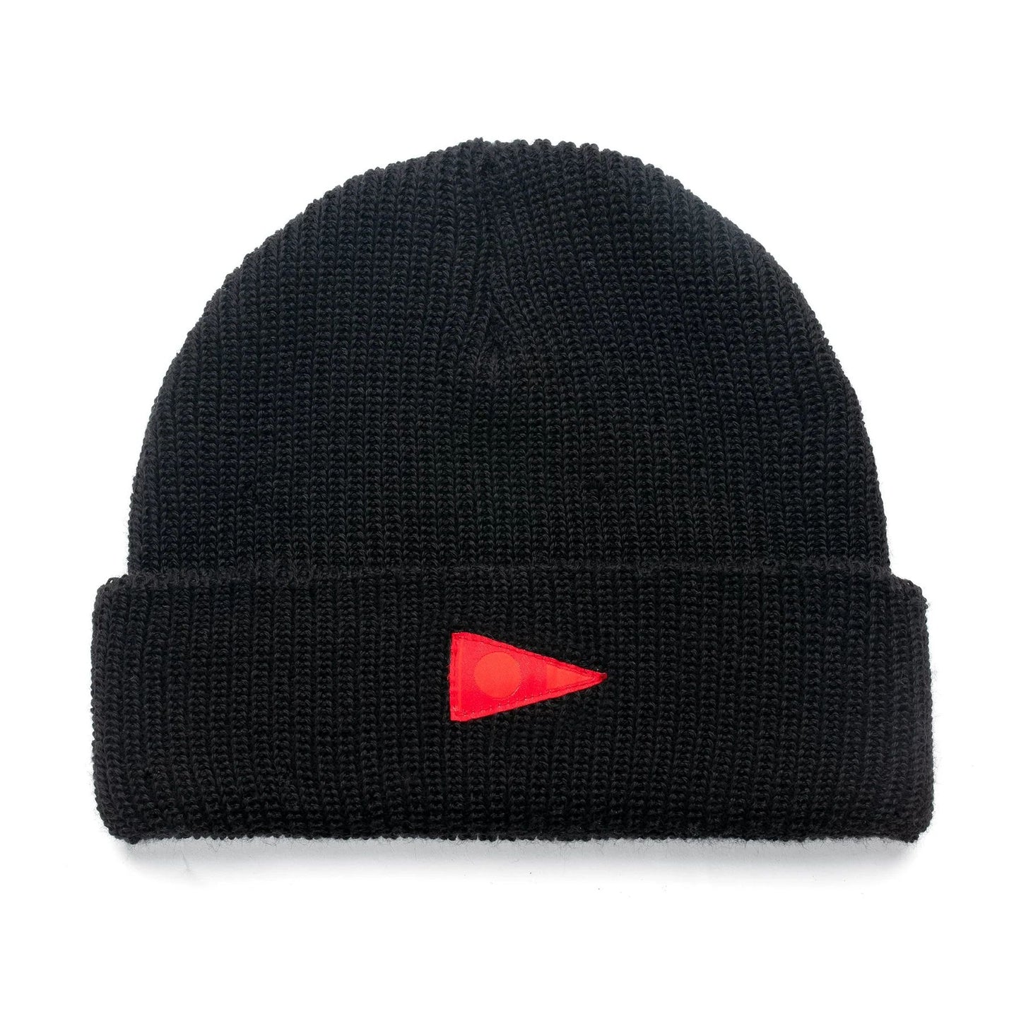 Florence Marine X Burgee Wool Beanie - Black