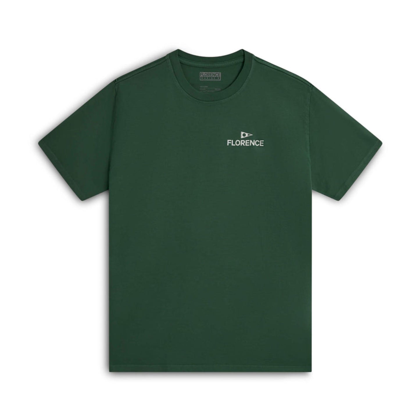 Florence Marine X Crew T-Shirt - Paka Green
