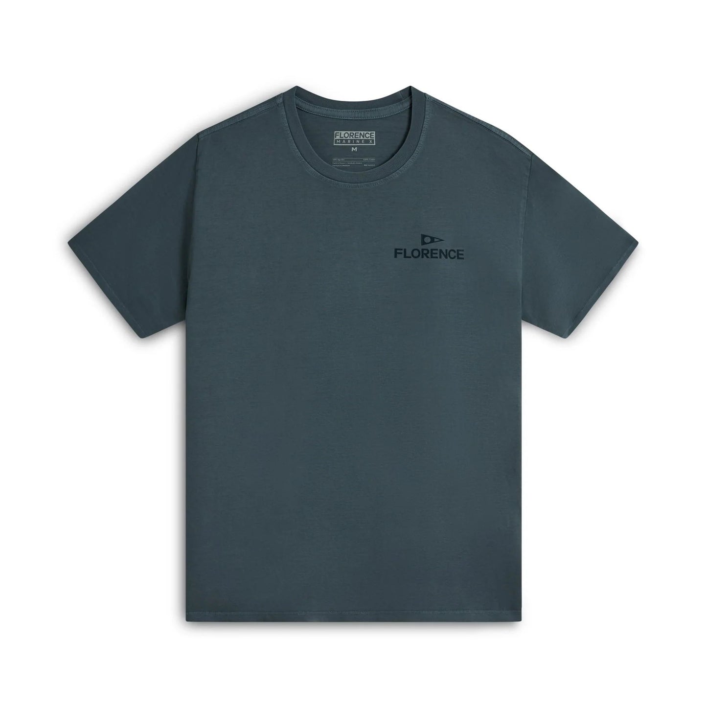 Florence Marine X Crew T-Shirt - Sea Blue