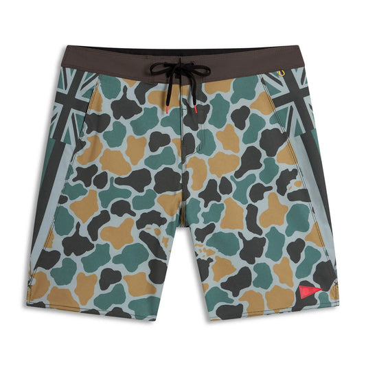 Florence Marine X F1 Pro Hawaii Camo Boardshort  - Peace Camo