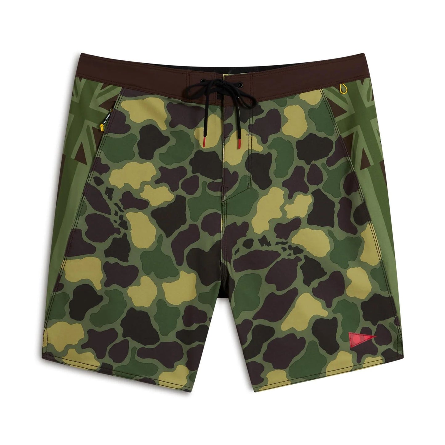 Florence Marine X F1 Pro Hawaii Camo Boardshort  - Tropic Green Camo