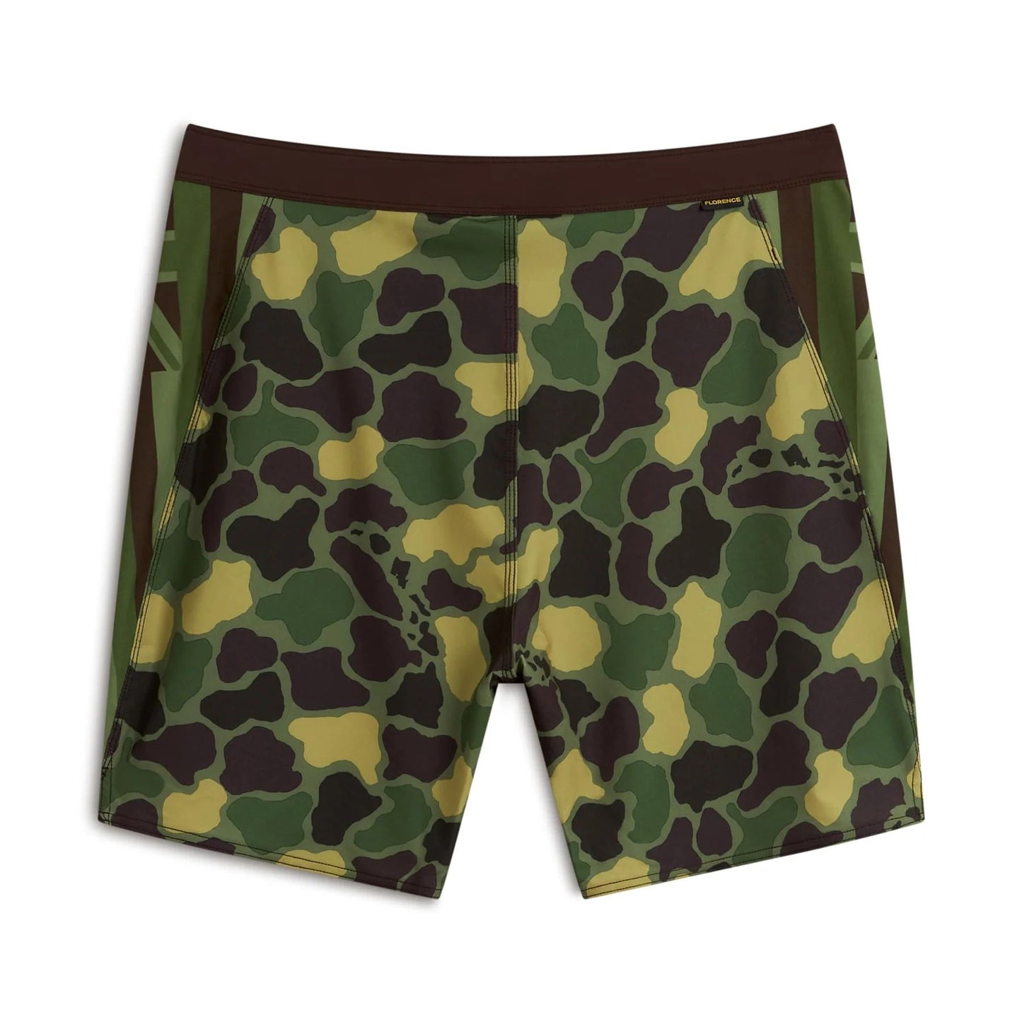 Florence Marine X F1 Pro Hawaii Camo Boardshort  - Tropic Green Camo