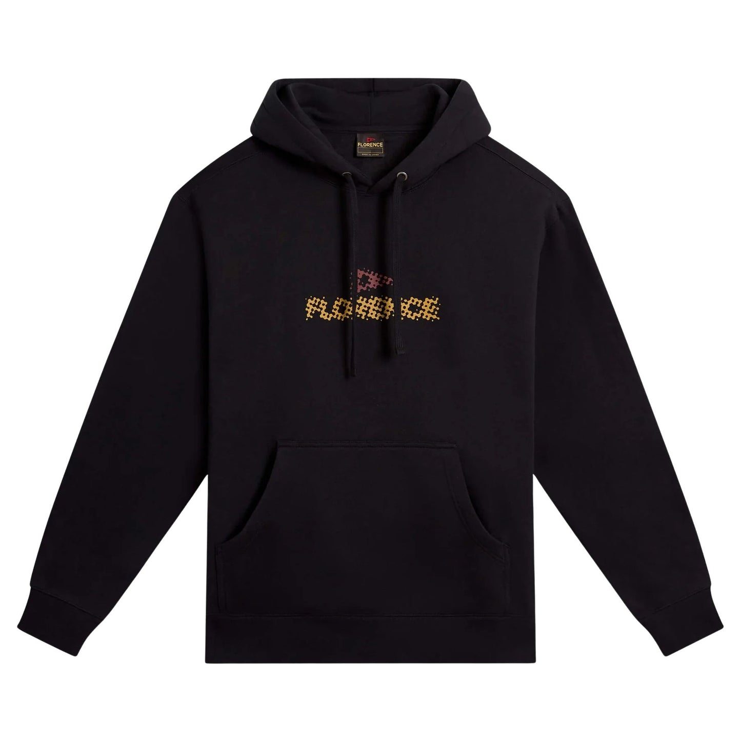 Florence Marine X Logo Halftone Hoodie - Black