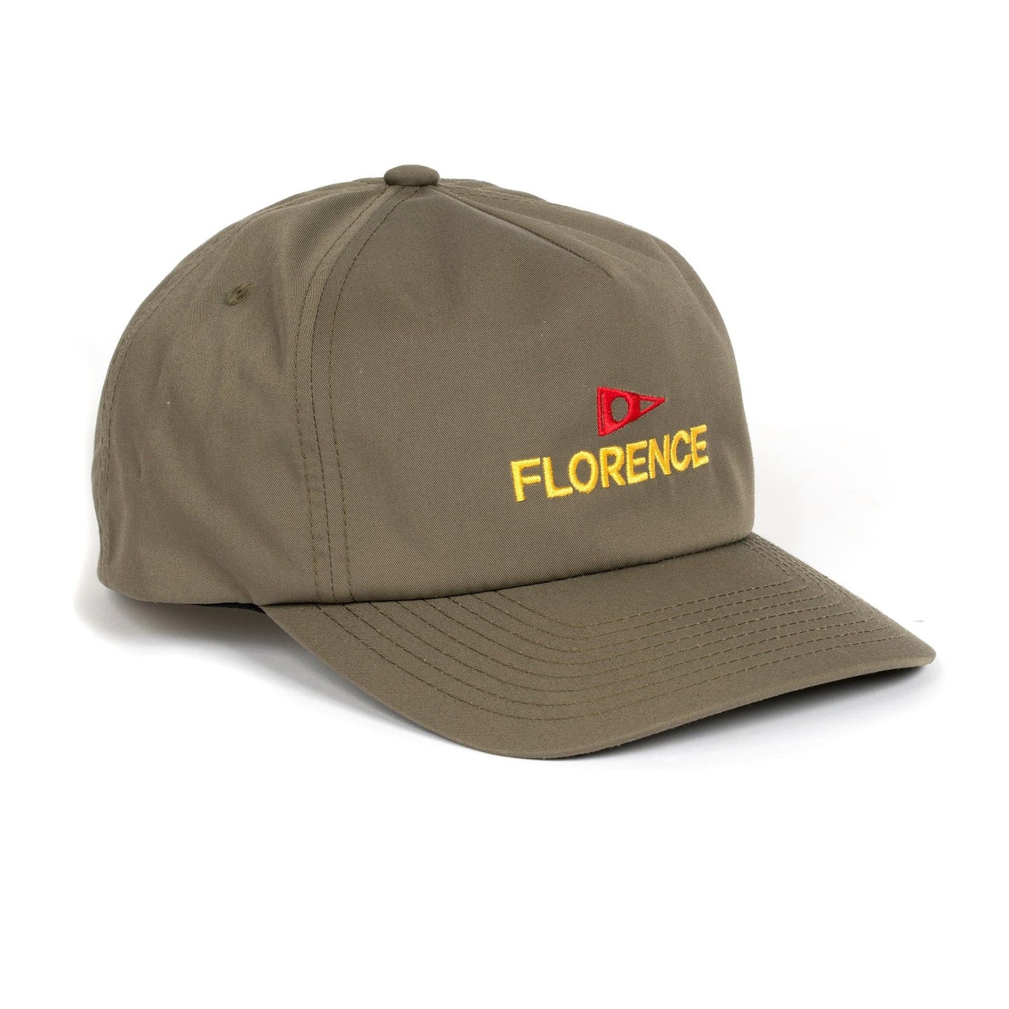 Florence Marine X Logo Twill Hat - Burnt Olive Camo