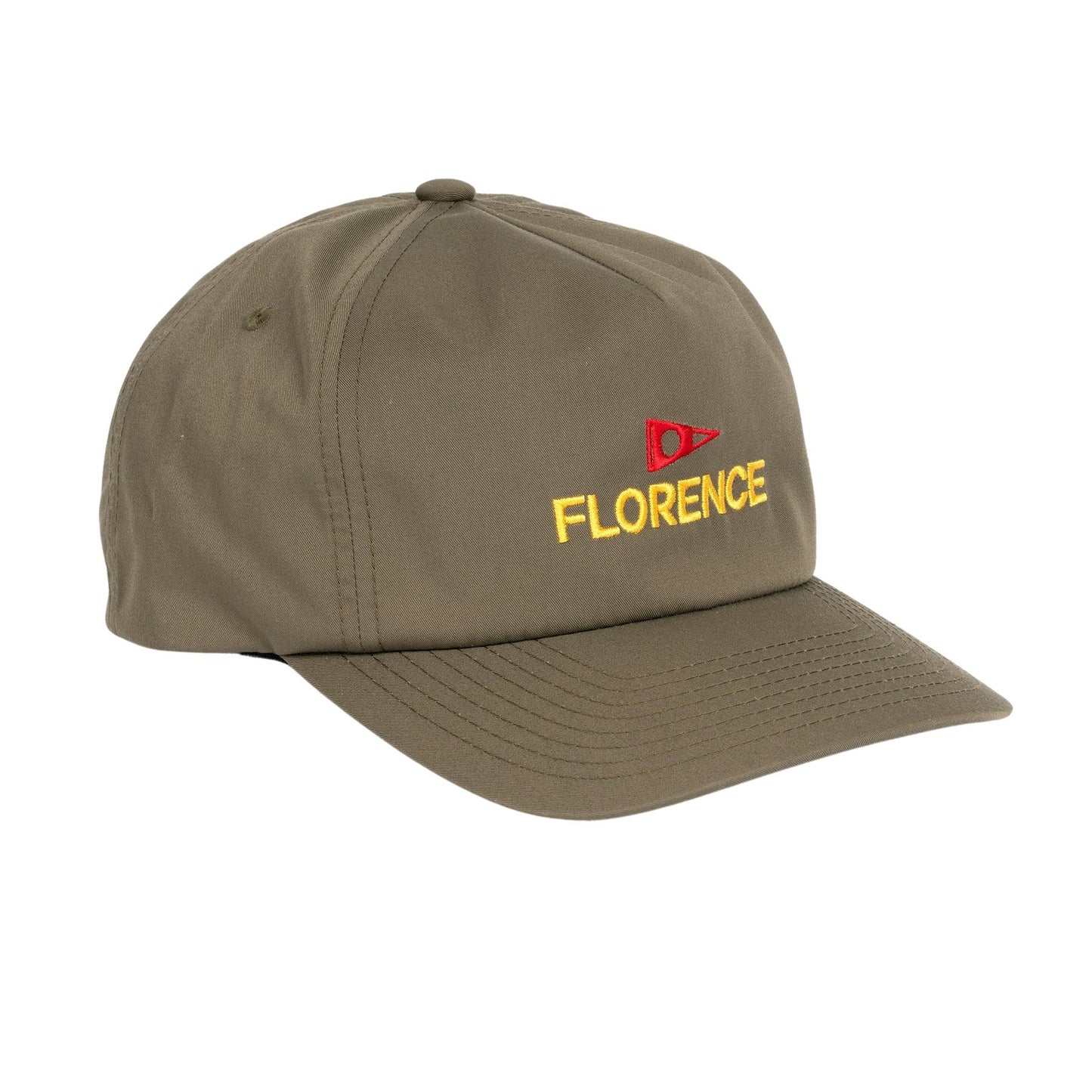Florence Marine X Logo Twill Hat - Burnt Olive