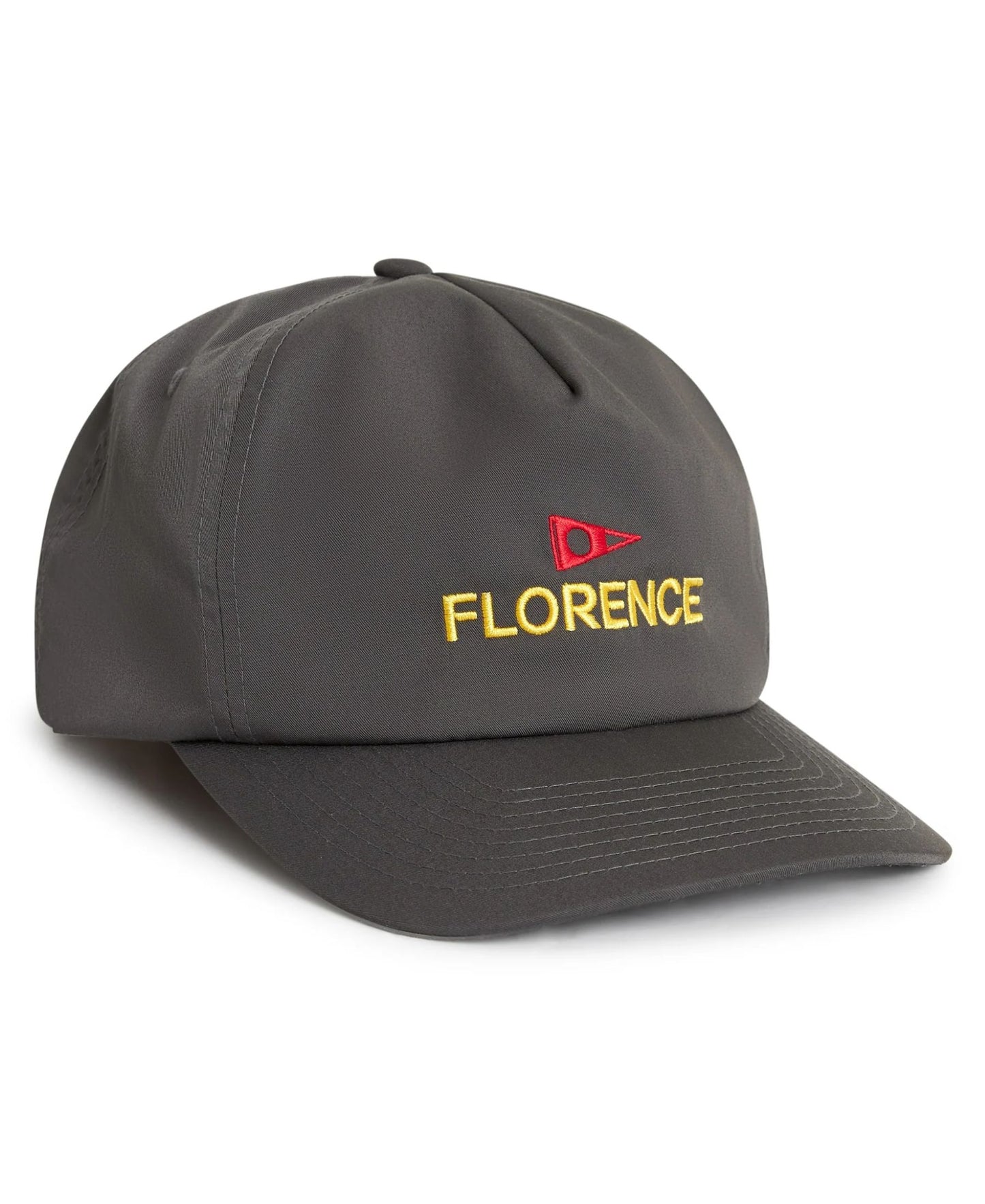 Florence Marine X Logo Twill Hat - Charcoal