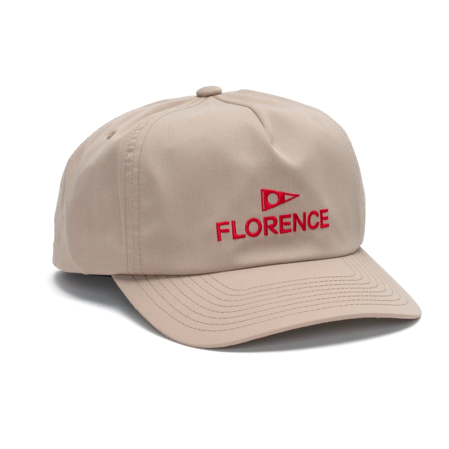 Florence Marine X Logo Twill Hat - Tan