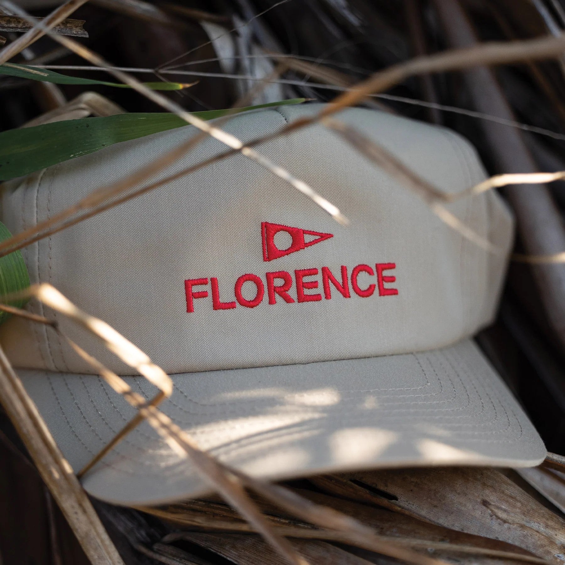 Florence Marine X Logo Twill Hat - Tan