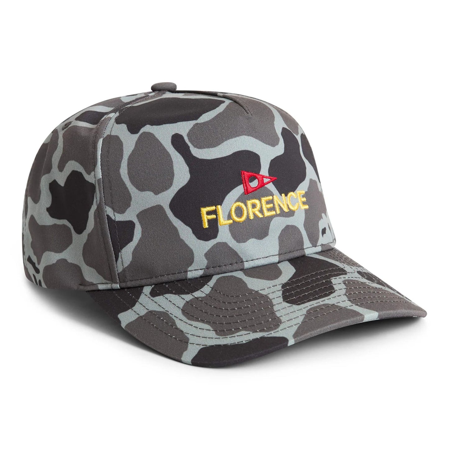 Florence Marine X Logo Twill Hat - Tiger Camo