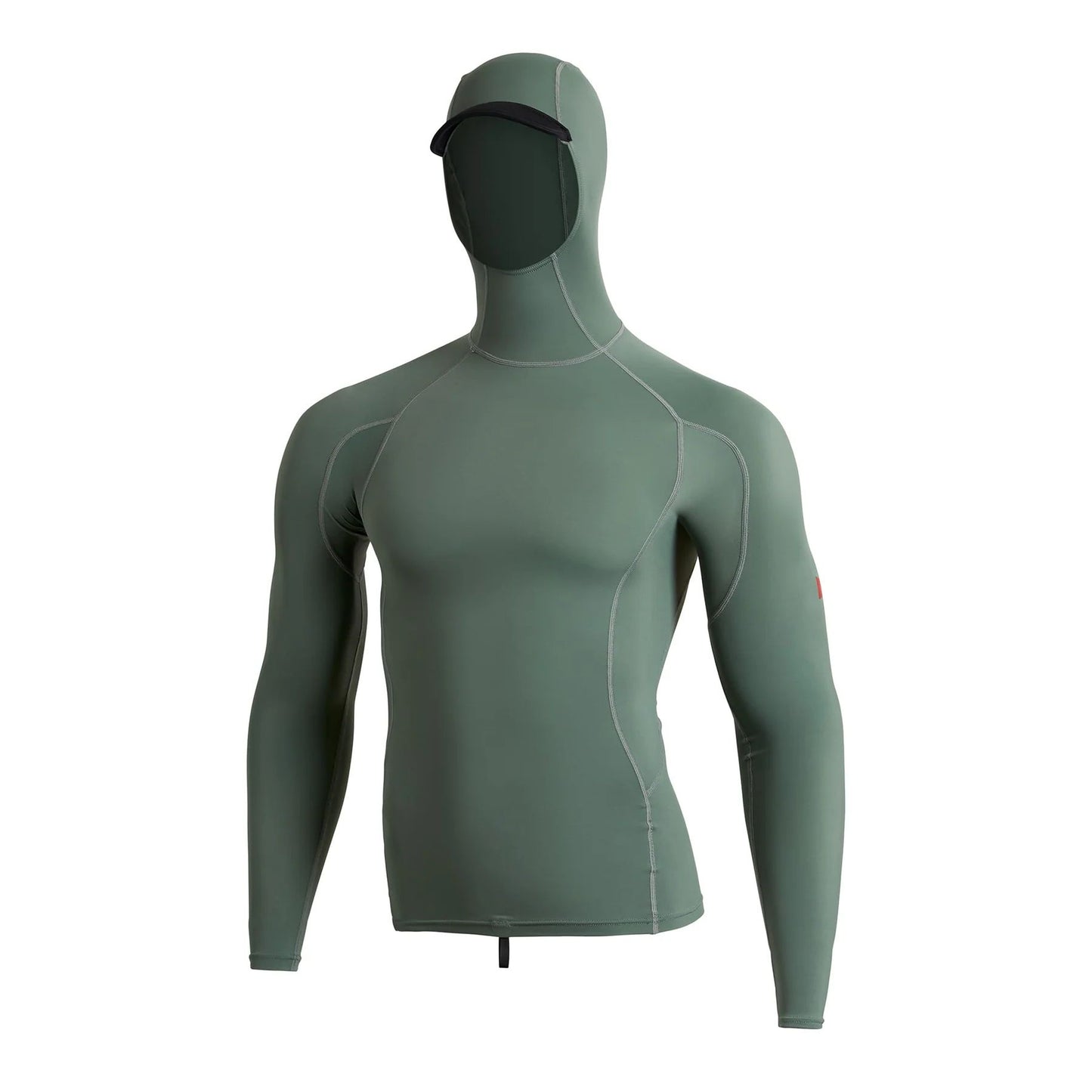 Florence Marine X Long Sleeve Utility Pocket Hooded Rashguard  - Dark Sage