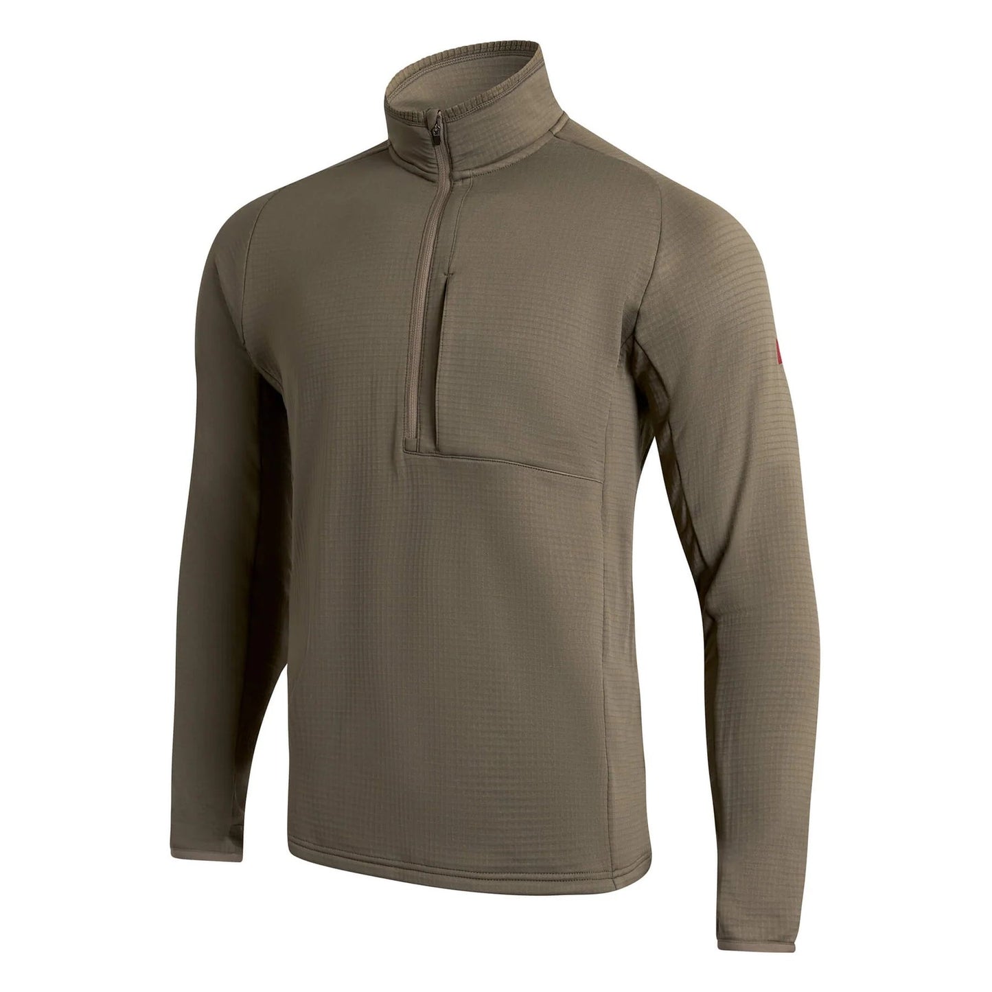 Florence Marine X Off Grid Fleece Half Zip  - Moss Grey