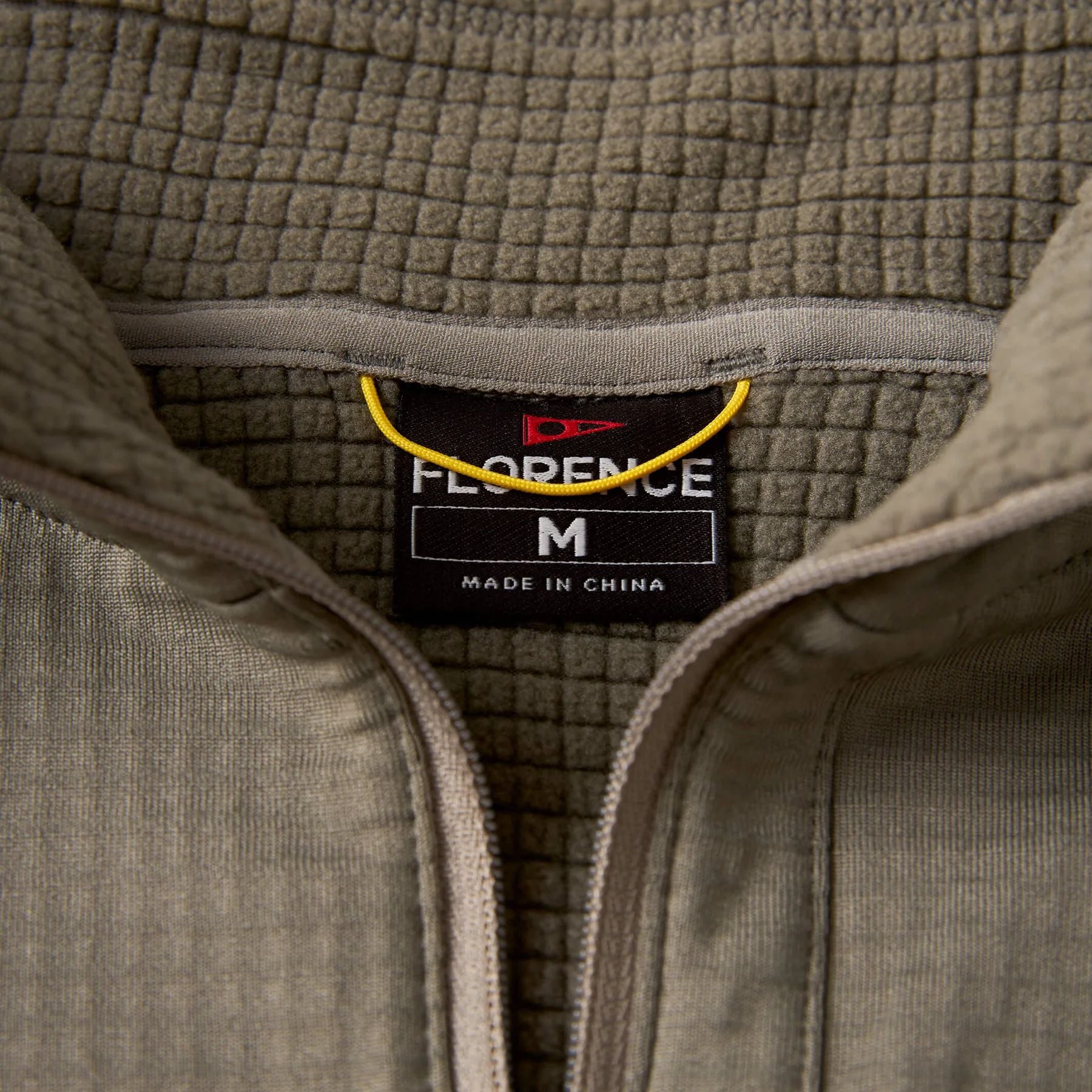 Florence Marine X Off Grid Fleece Half Zip  - Moss Grey