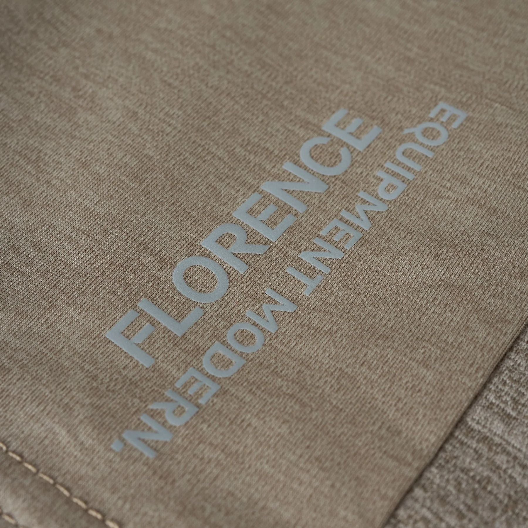Florence Marine X Sun Pro Long Sleeve Crossover Hooded UPF Shirt - Heather Vintage Khaki