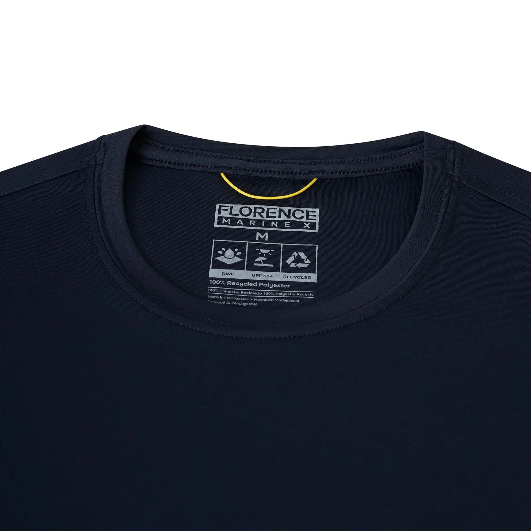 Florence Marine X Sun Pro Short Sleeve UPF Surf Shirt  - Department Navy