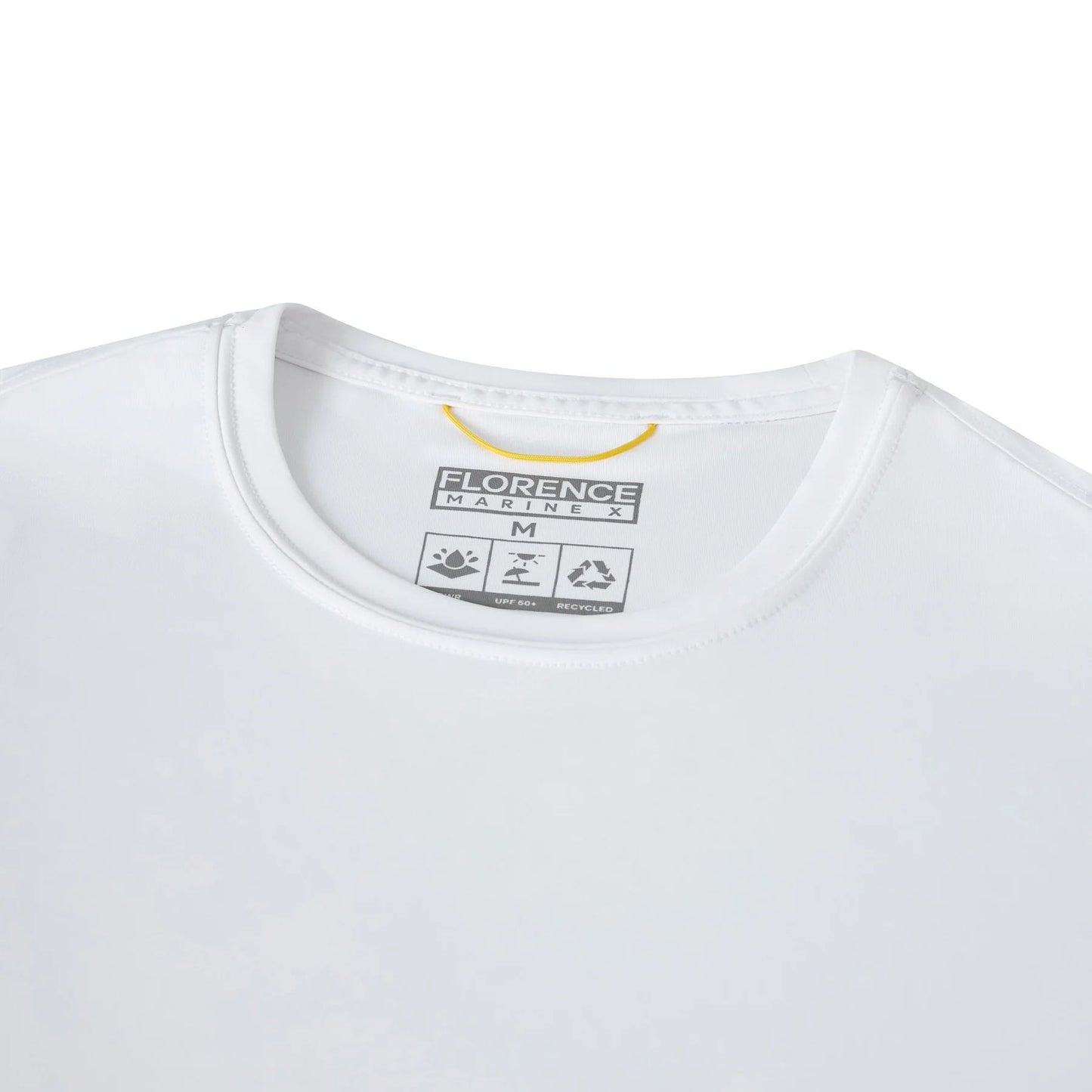 Florence Marine X Sun Pro Short Sleeve UPF Surf Shirt  - White