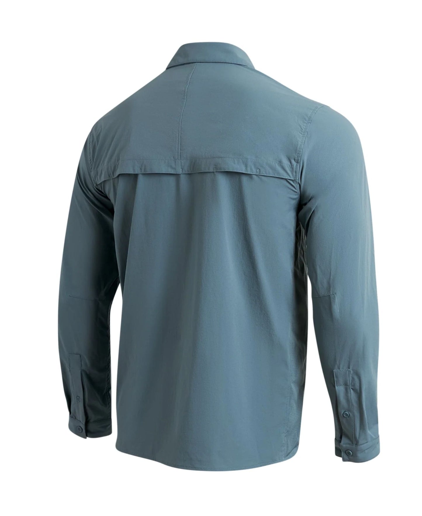 Florence Marine X  Vented Expedition Long Sleeve Shirt - Sea Blue